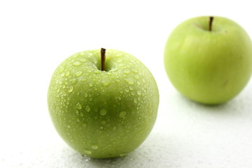 apple fruit isolated on white background.