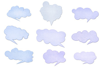 Obraz premium paper stick on white background