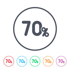 Streamline Vector Icon - 6 Colors Included
