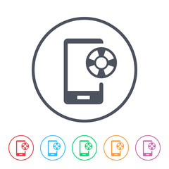 Streamline Vector Icon - 6 Colors Included