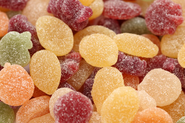 Jelly fruit candies