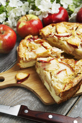 Apple pie. charlotte