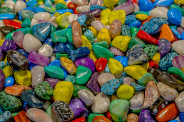 colorful rocks background