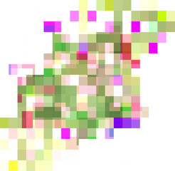 abstract background consisting of rectangles