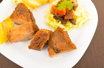 fritada fried pork traditional ecuadorian food
