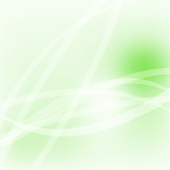 Soft Light Pastel Lines Green Eco Sky Background Illustration