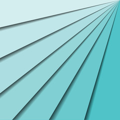 Fototapeta premium blue papers background. Vector illustration