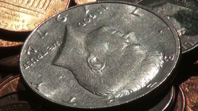 Coins, USA, United States, Money, Currency