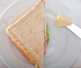 Sandwich and Butter