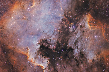 Nebulosity in the Milky Way.