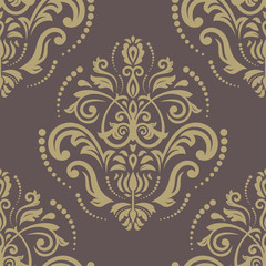 Orient Seamless  Pattern. Abstract Background
