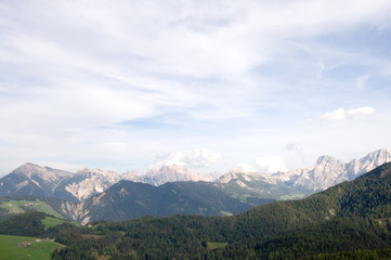 Fototapeta premium Gadertal - Dolomiten - Alpen