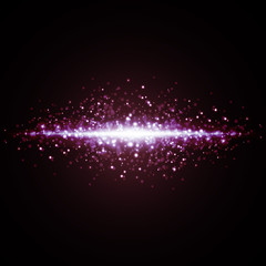 Abstract bokeh digital background. Vector illustration © VB8989