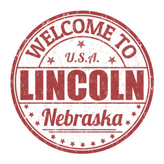 Welcome to Lincoln stamp
