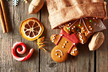 Christmas gingerbread cookies