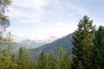 Fototapeta na wymiar Gadertal - Dolomiten - Alpen
