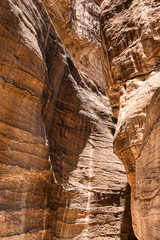canyon Petra, Jordan,