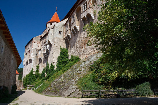 Castle Pernstein in Czech Republic.