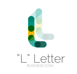 Minimal font or letter logo design