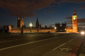 Fototapeta na wymiar Big Ben at London England UK