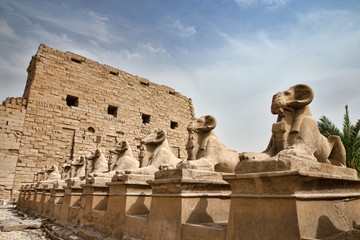 Ramesseum temple, Egypt.