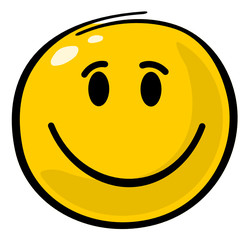 Glücklicher Smiley