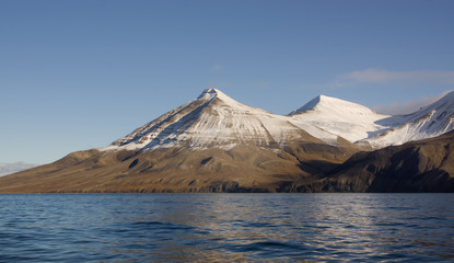 Billefjorden in Svalbard