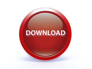 download circular icon on white background