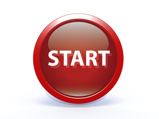 start circular icon on white background