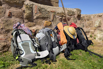 backpacking of pilgrims