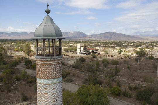 Mosque in Agdam, Nagorno Karabakh