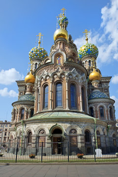orthodox church of the Savior on Spilled Blood, St. Petersburg