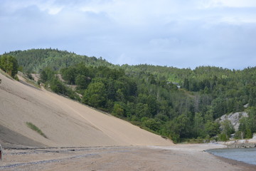 Paysage au bord du Saint Laurent