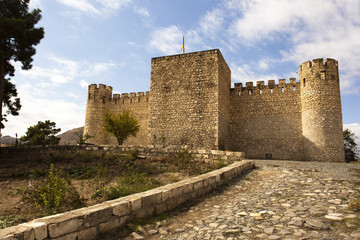Fototapeta na wymiar Castel in Tigranakert Nagorno Karabakh