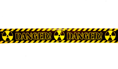 Halloween Danger nuclear warning tape