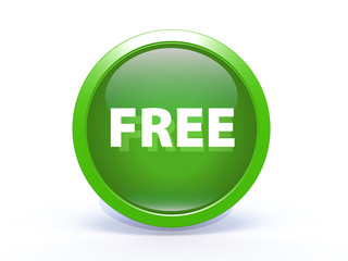 free circular icon on white background