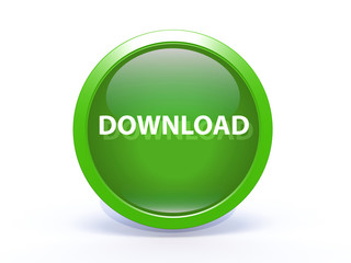 download circular icon on white background