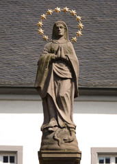 Marienstatue in der Abtei Brauweiler