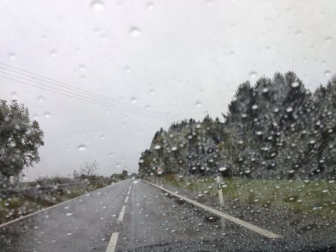 Regenfahrt
