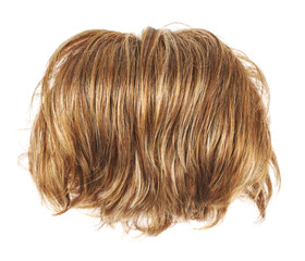 Naklejka premium Hair wig isolated