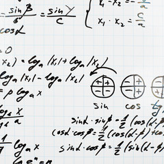 Trigonometry math equations and formulas