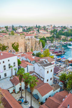 The old city of Antalya