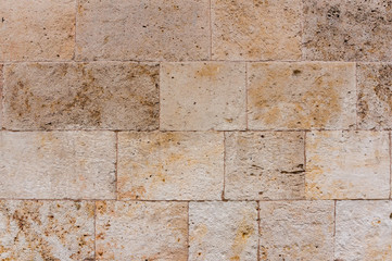Ancient stone wall texture