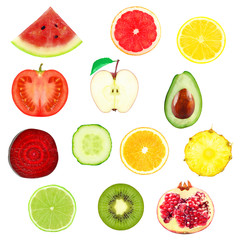 fruit slices