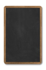 Fototapeta premium leere Kreidetafel aus Holz