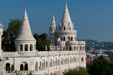 Fototapeta na wymiar The Fisherman's Bastion