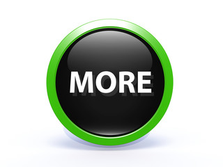 More circular icon on white background