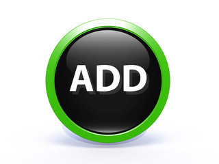 add circular icon on white background