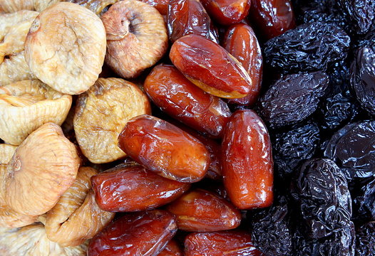Fichi,datteri e prugne