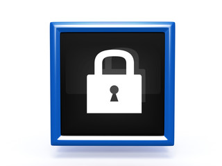 protect square icon on white background